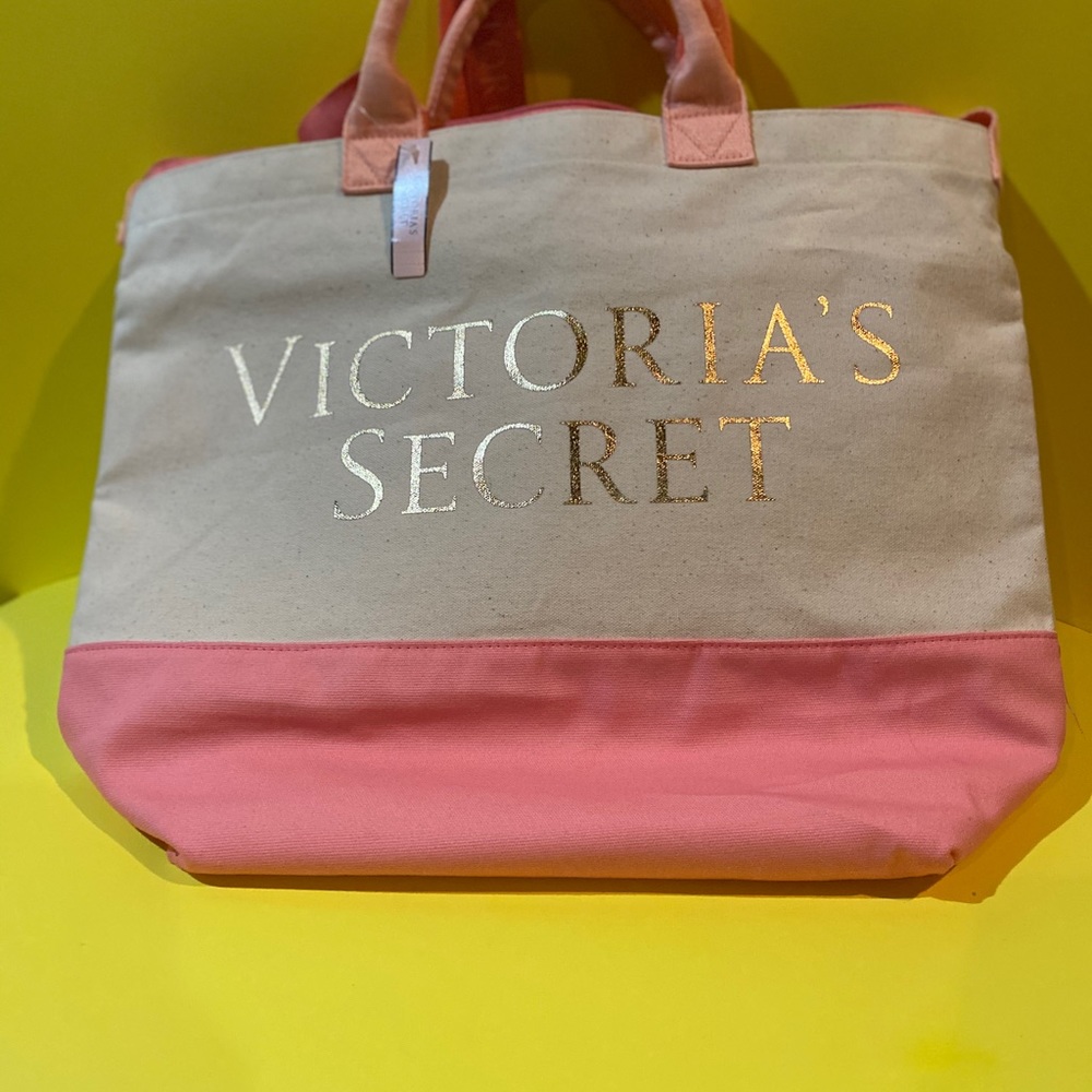 Victoria’s Secret Double Canvas Cooler/Tote